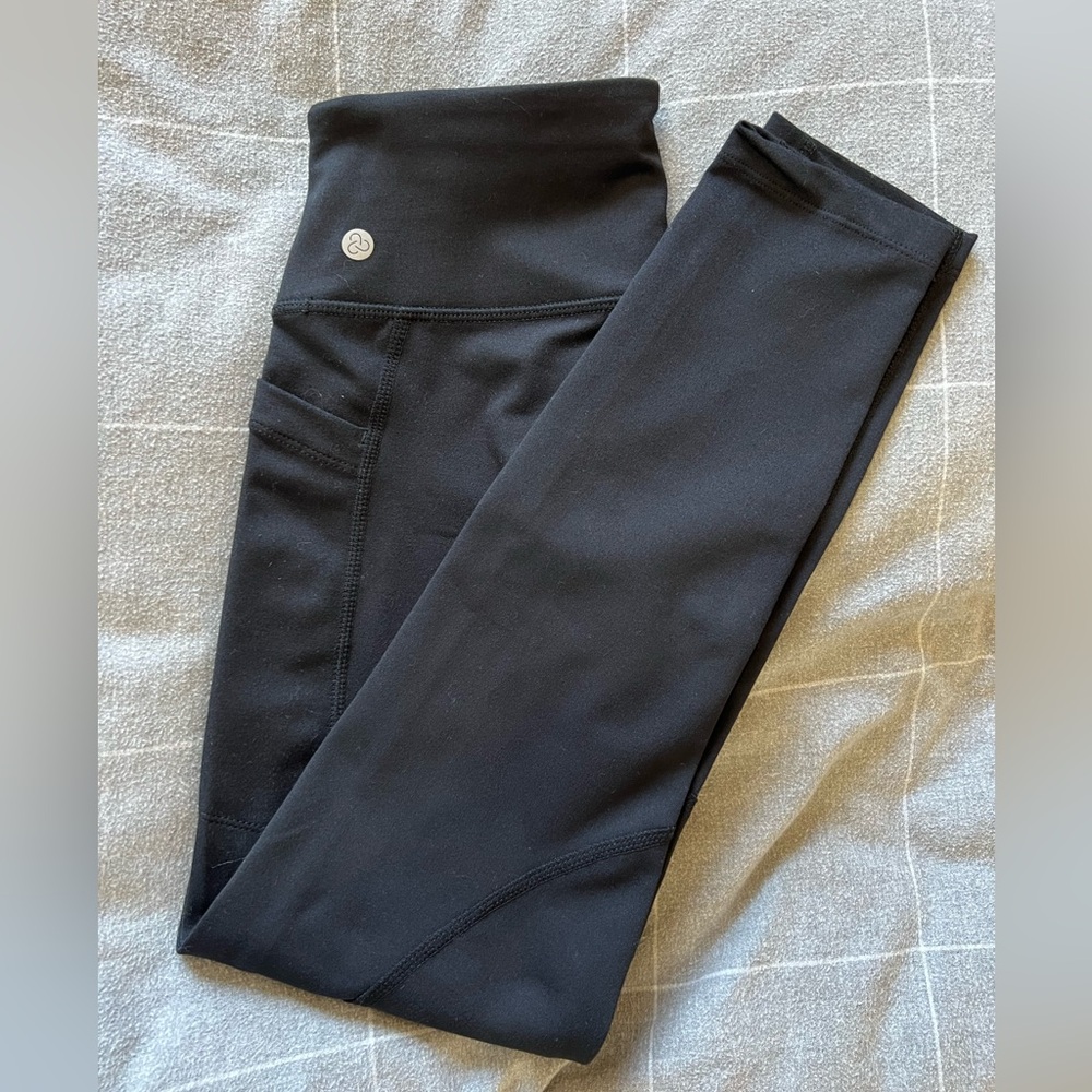 Zella live in 7/8 leggings black new